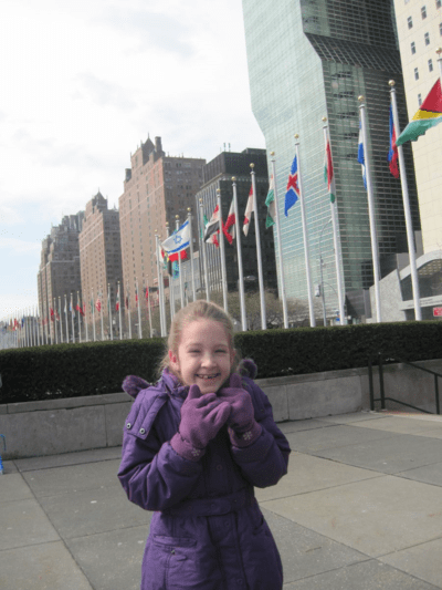 new york city-outside united nations headquarters