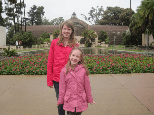San diego-balboa park-rainy day