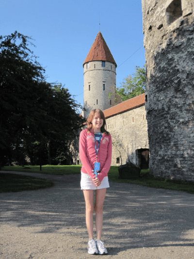 estonia-tallinn-at walls of old town