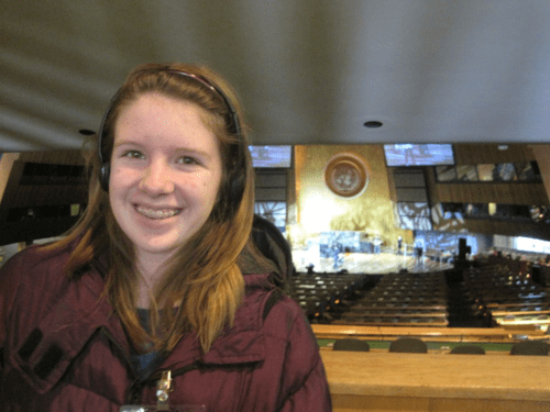 new york city-visiting UN General Assembly Hall