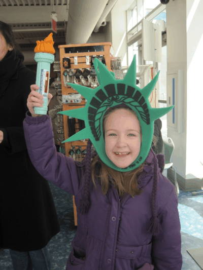 new york city-statue of liberty-gift shop