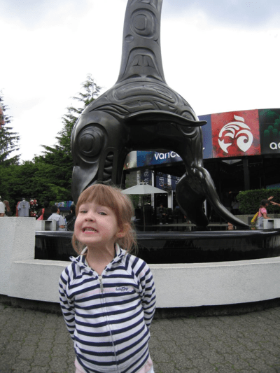 vancouver-outside aquarium