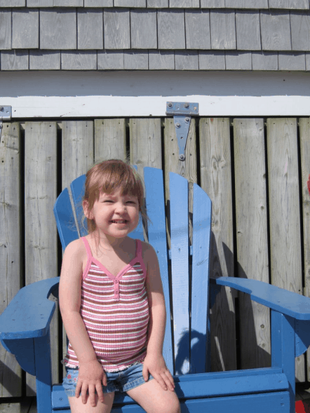 nova scotia-cape breton-inverary resort-girl at waterfront