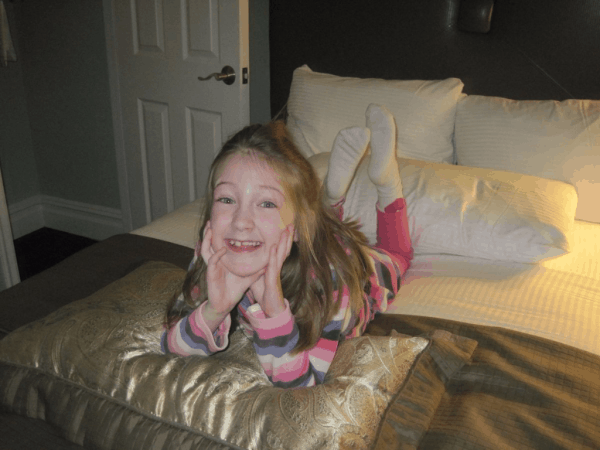 Emma in Hotel Beacon bedroom Emma in Hotel Beacon bedroom