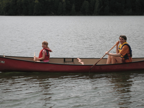 chateau montebello-kenauk-whitefish lake-canoeing