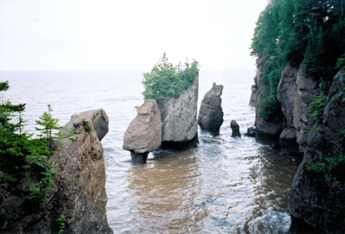 new brunswick-hopewell rocks