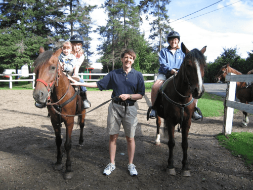 chateau montebello-horseback riding