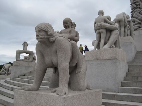 Vigeland Park statues