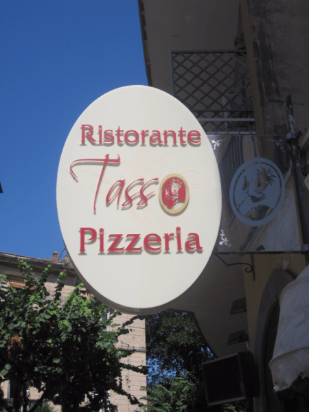 Italy-Sorrento-Ristorante Tasso Pizzeria 