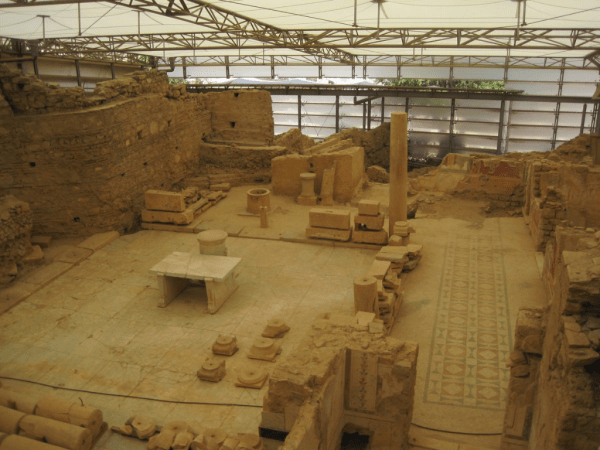 turkey-ephesus-Mosaic floor, Terrace Houses