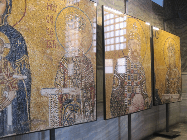 Istanbul-Hagia Sophia mosaics