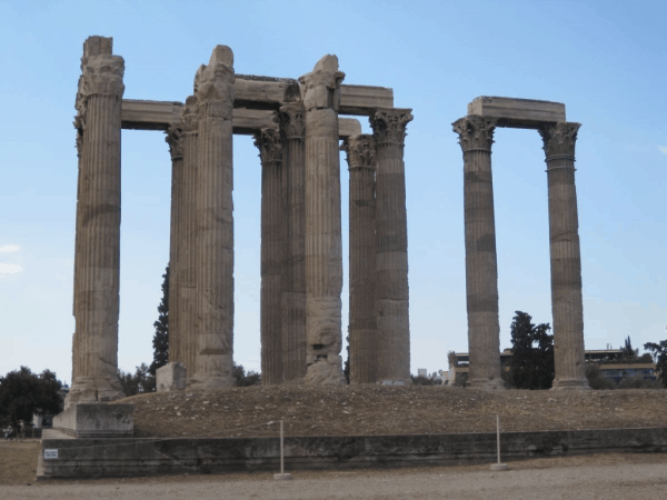 greece-athens-temple of olympian zeus