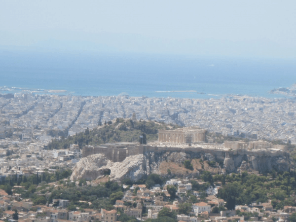 greece-athens-view from lycabettus hill