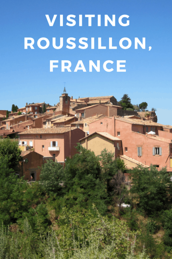 Visiting Roussillon  France - Gone with the Family