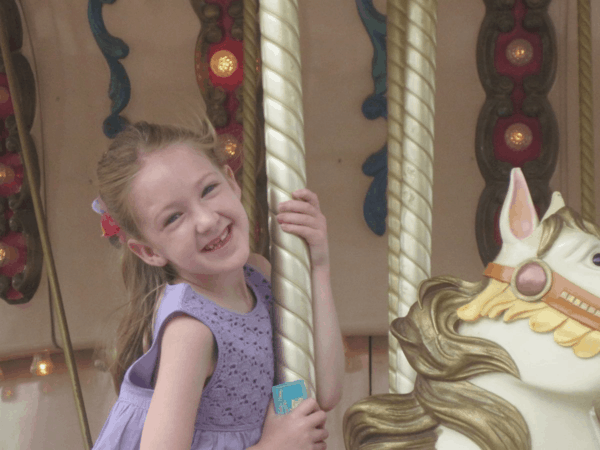 Riding carousels in France