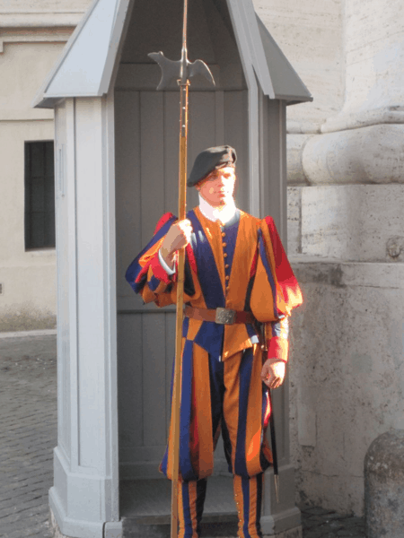 Swiss Guard at Vatican