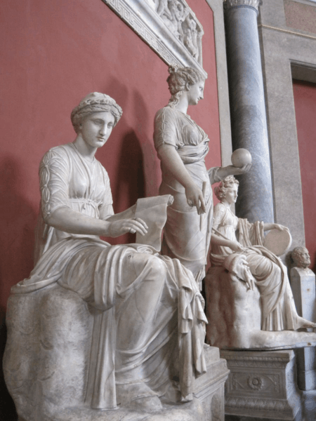 Sculptures in Vatican Museums
