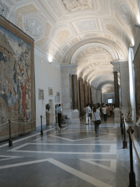 Gallery of Tapestries at Vatican Museums