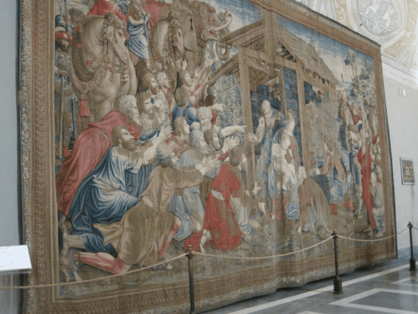 Tapestry at Vatican Museums