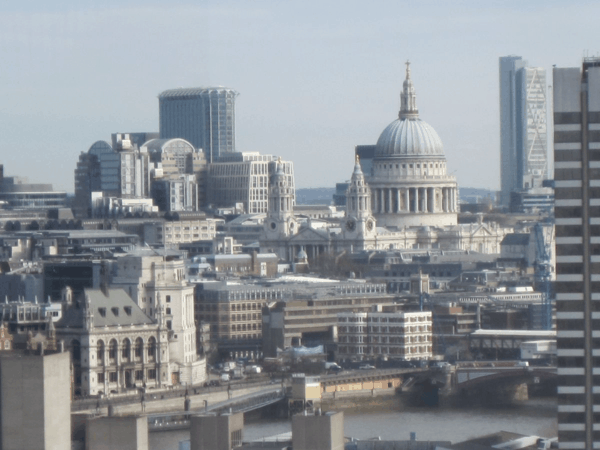 St. Paul's Cathedral-from London Eye