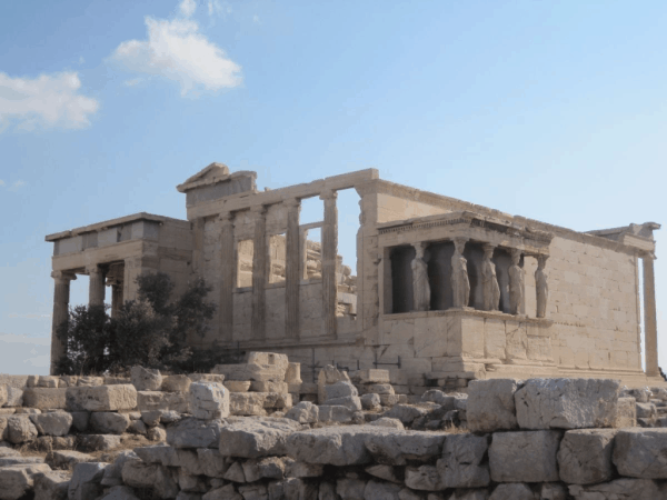 Greece-Athens-Porch of the Caryatids - Acropolis