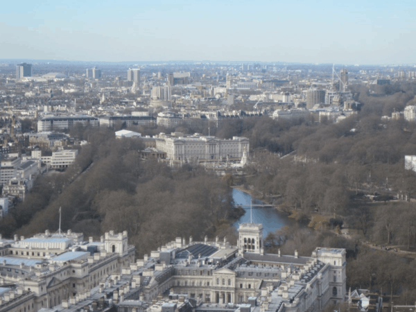 Buckingham Palace-from London Eye