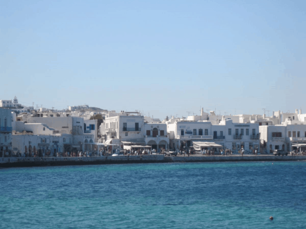 greece-Mykonos Waterfront