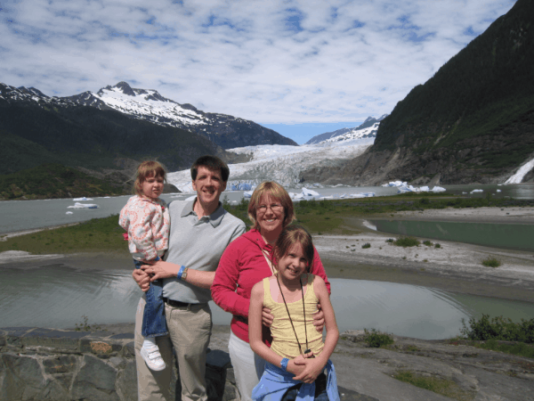 Mendenhall Glacier in Alaska