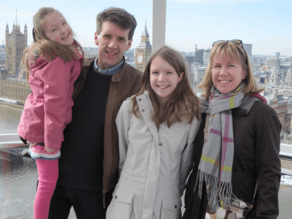 Family on London Eye