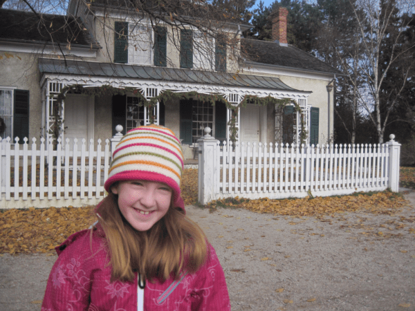 Outside Doctor's House at Black Creek