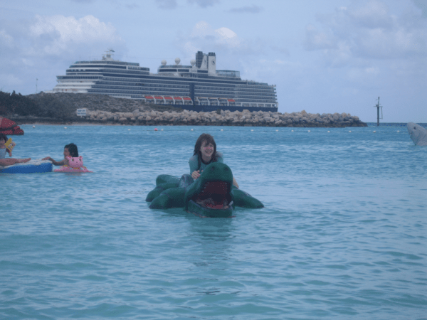 At Holland America's Half Moon Cay