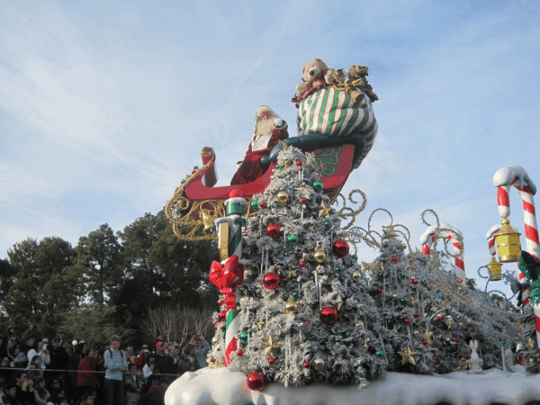 Disneyland Holiday Parade - Santa Claus