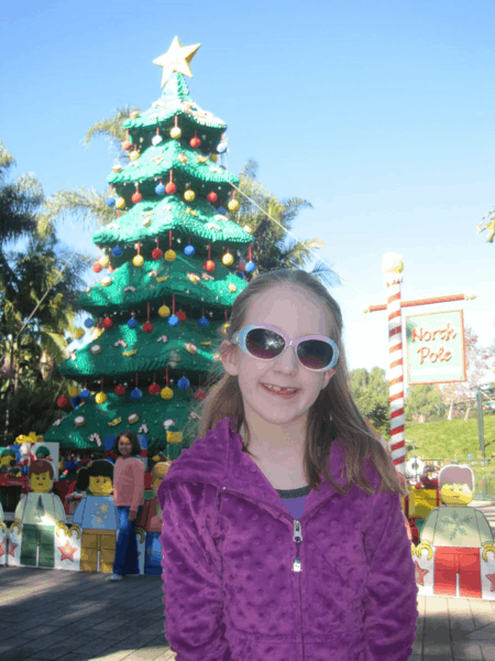Legoland California-Christmas Tree