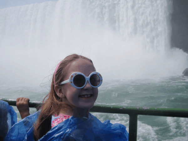 Emma on the Maid of the Mist