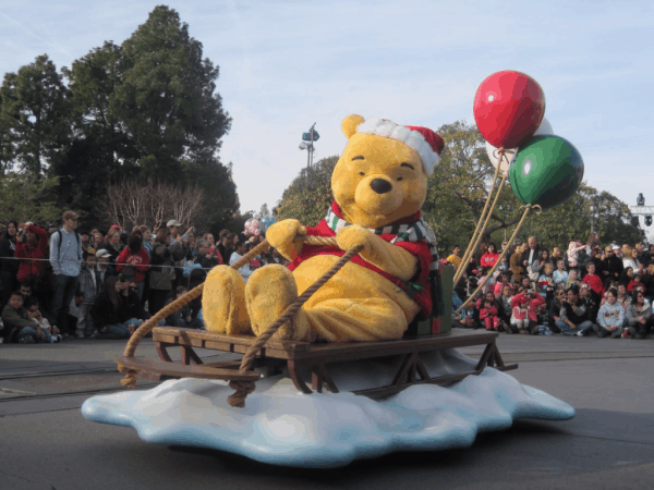 Disneyland Holiday Parade - Pooh