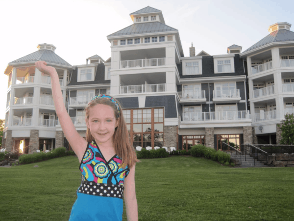 Canada-Muskoka-girl at The Rosseau Muskoka