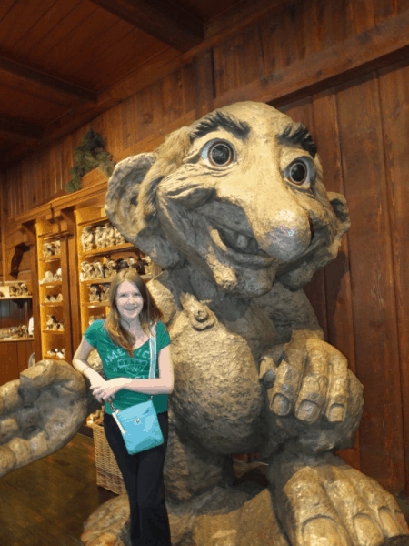 Disney World-EPCOT-Norway with a troll