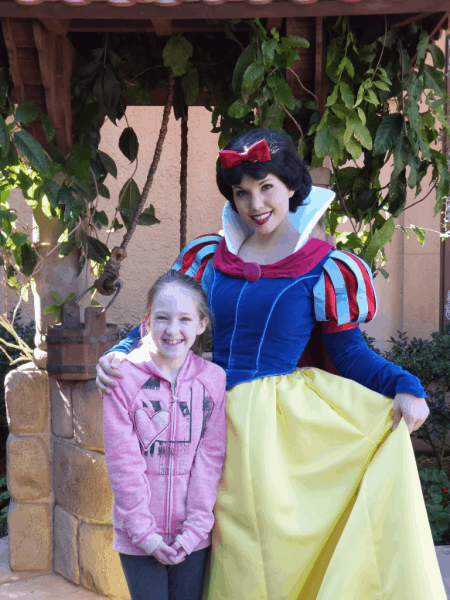 Disney World-EPCOT-Germany-with Snow White