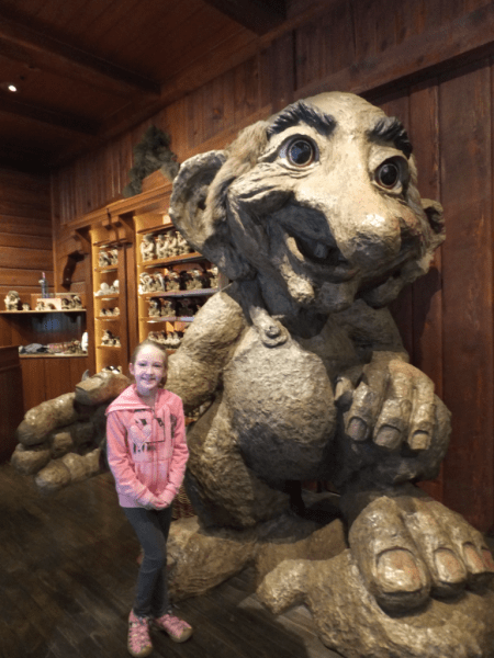 Disney World-EPCOT-Norway with a troll