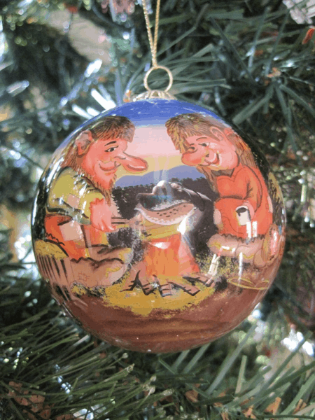 Trolls of Norway Christmas ornament