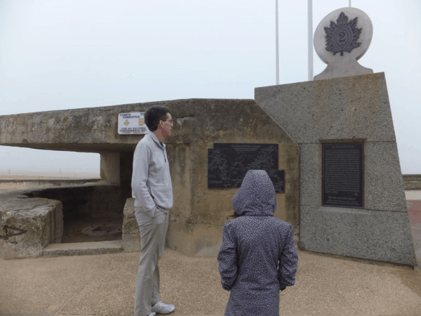 France-Normandy-Monument on Juno Beach