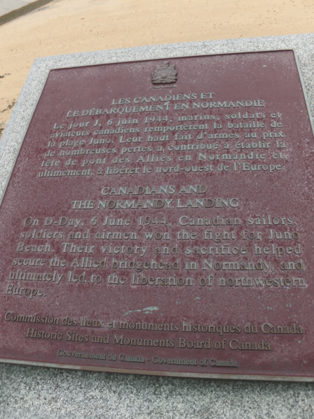 france-normandy-juno beach-historic site marker