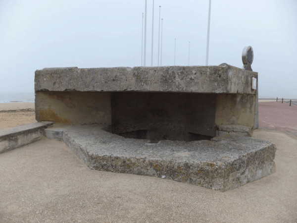 france-normandy-bunker at Juno Beach