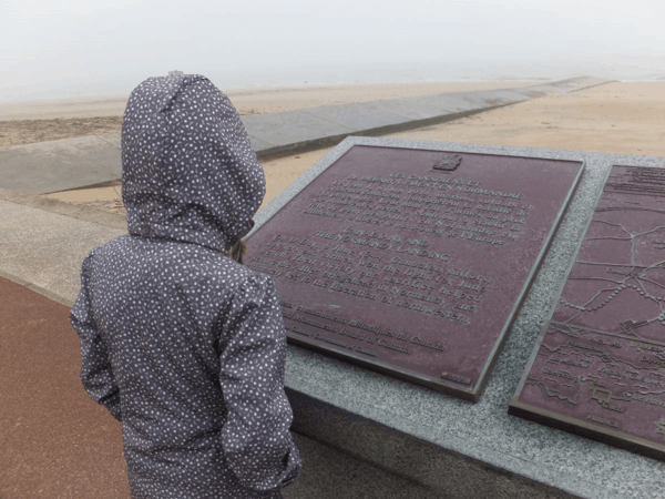 France-Normandy-Juno Beach-Memorial Plaques