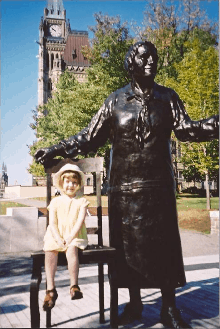 Sculpture - Women Are Persons, Ottawa