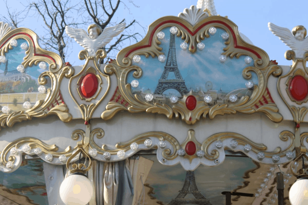 France-Paris-Tuileries Gardens-Carousel