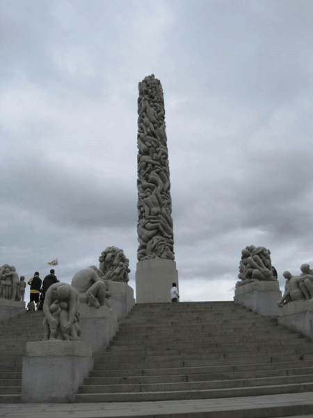 The Monolith-Vigeland Park-Oslo-Norway