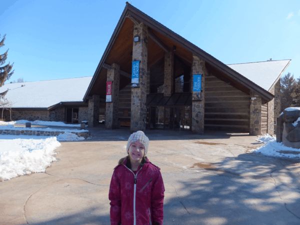 outside McMichael Gallery, Ontario, Canada