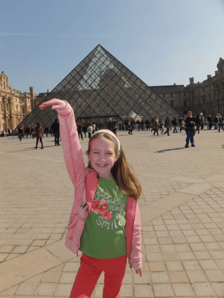 France-Paris-outside the Louvre