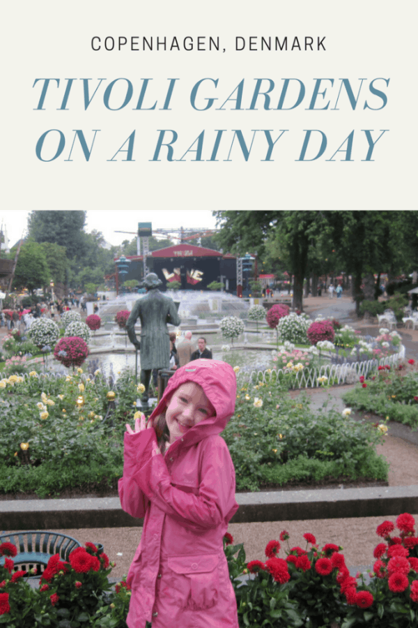 Copenhagen  denmark - Tivoli Gardens on a Rainy Day - Gone with the Family